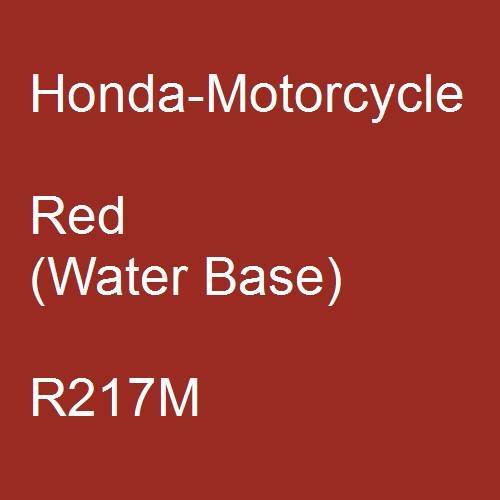 Honda-Motorcycle, Red (Water Base), R217M.